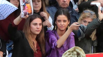 Victoria Federica durante la corrida en Chinchón