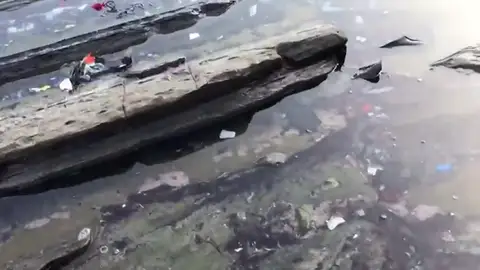 El vídeo-crítica de Oier Bartolomé publicado en Twitter sobre la basura en los flysch de Zumaia, se ha hecho viral El vídeo-crítica de Oier Bartolomé publicado en Twitter sobre la basura en los flysch de Zumaia, se ha hecho viral