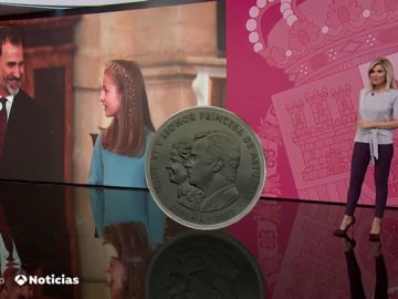 ¿Se parece la Princesa Leonor a la moneda que lleva su imagen?