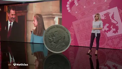 ¿Se parece la Princesa Leonor a la moneda que lleva su imagen? ¿Se parece la Princesa Leonor a la moneda que lleva su imagen?