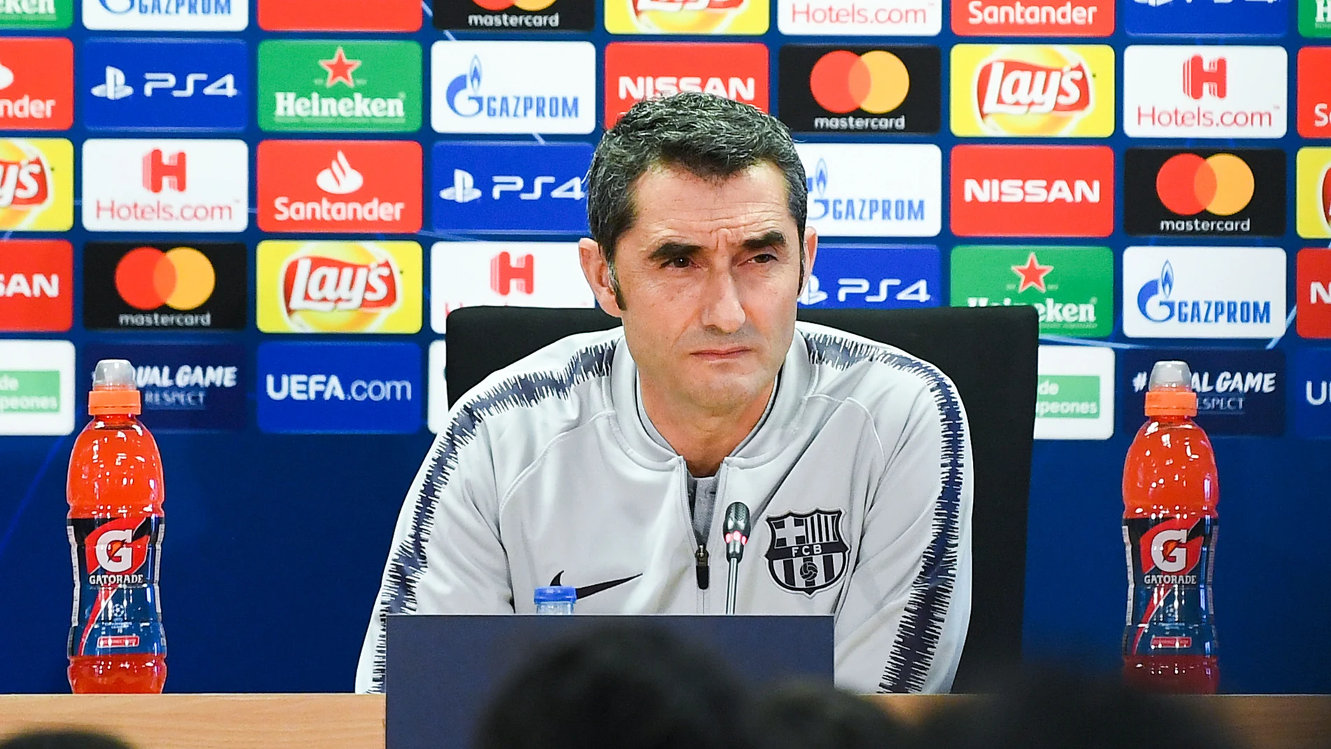 Ernesto Valverde, en rueda de prensa Ernesto Valverde, en rueda de prensa