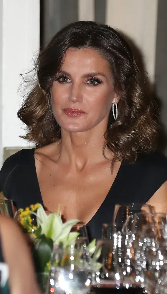 La reina Letizia durante la velada del Premio de Periodismo Francisco Cerecedo 