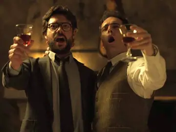 El Profesor y Berlín en 'La Casa de Papel' El Profesor y Berlín en 'La Casa de Papel'