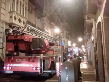 Incendio en Pamplona