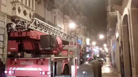 Incendio en Pamplona Incendio en Pamplona