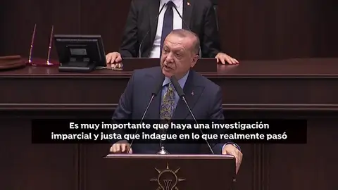 Erdogan: “Tenemos la certeza de que Khashoggi fue asesinado en el consulado saudí" Erdogan: “Tenemos la certeza de que Khashoggi fue asesinado en el consulado saudí"