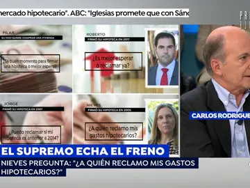 Carlos Rodríguez, catedrático de Economía, detalla la medidas que tenemos que adoptar con la hipoteca Carlos Rodríguez, catedrático de Economía, detalla la medidas que tenemos que adoptar con la hipoteca
