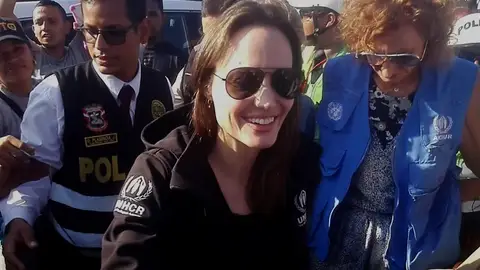 Angelina Jolie en Tumbes (Perú) Angelina Jolie en Tumbes (Perú)