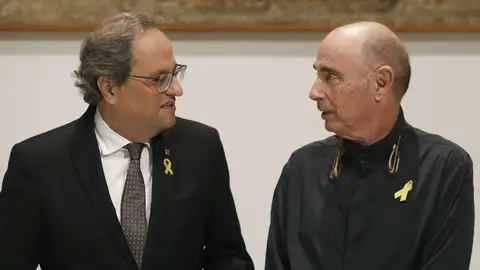 El presidente de la Generalitat, Quim Torra El presidente de la Generalitat, Quim Torra