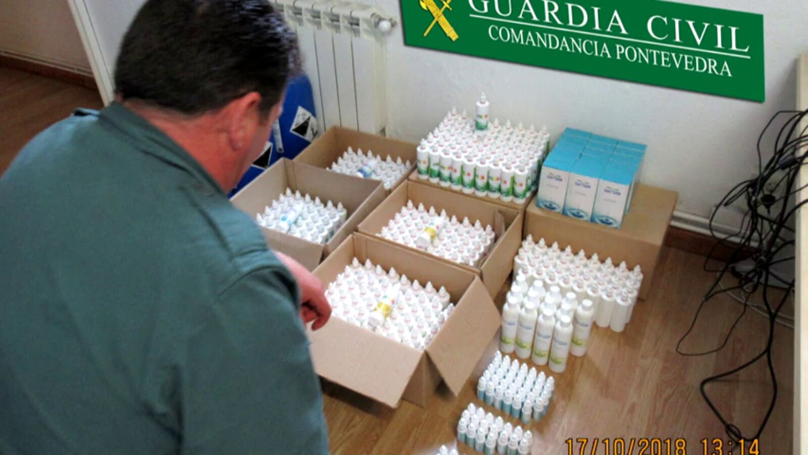 Desmantelan una empresa que vendía lejía como producto 'milagroso' para 