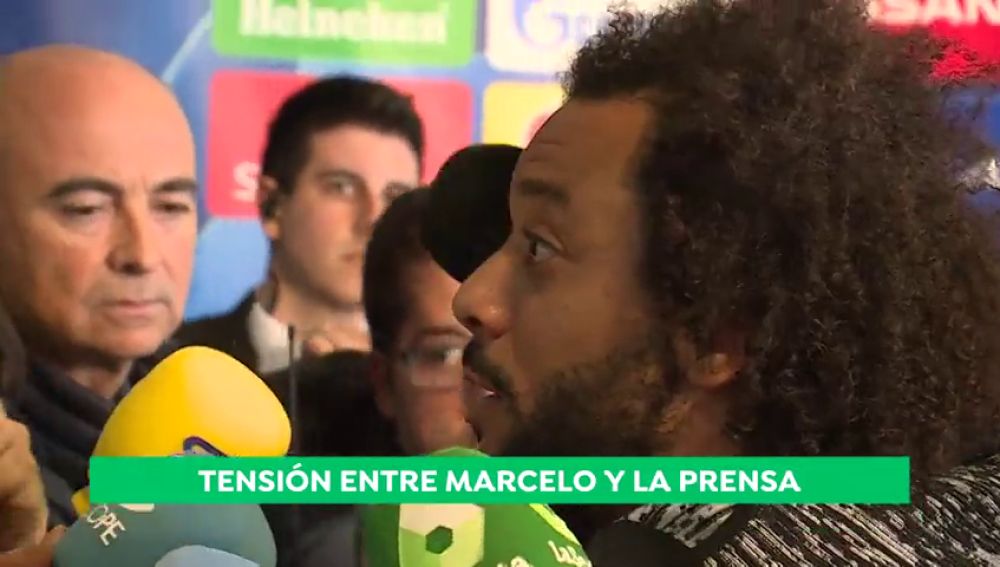 Marcelo: "Los periodistas intentáis hacer daño al vestuario, igual es porque no sabéis jugar al fútbol o por envidia"