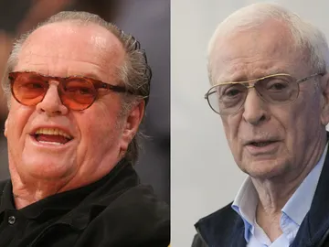 Jack Nicholson y Michael Caine Jack Nicholson y Michael Caine