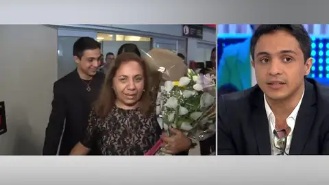 Lorent Saleh: “después de cuatro años de cárcel, pude ver amanecen en un país libre”. Lorent Saleh: “después de cuatro años de cárcel, pude ver amanecen en un país libre”.