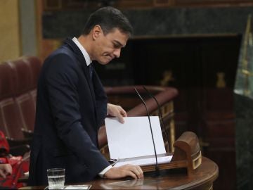 El presidente del Gobierno, Pedro Sánchez