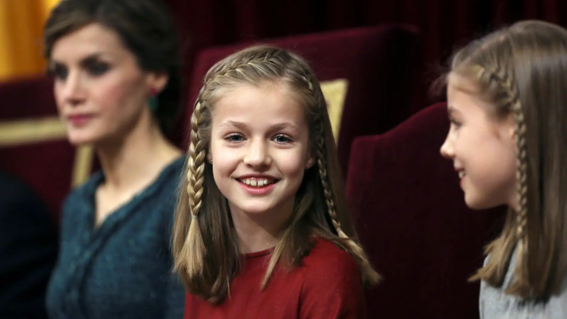 La Princesa Leonor en la apertura de la XII legislatura