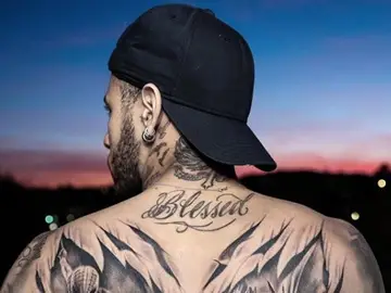 El nuevo tatuaje de Neymar El nuevo tatuaje de Neymar
