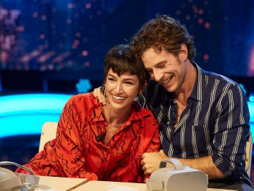 Úrsula Corberó y Álvaro Cervantes en 'El Hormiguero' Úrsula Corberó y Álvaro Cervantes en 'El Hormiguero'