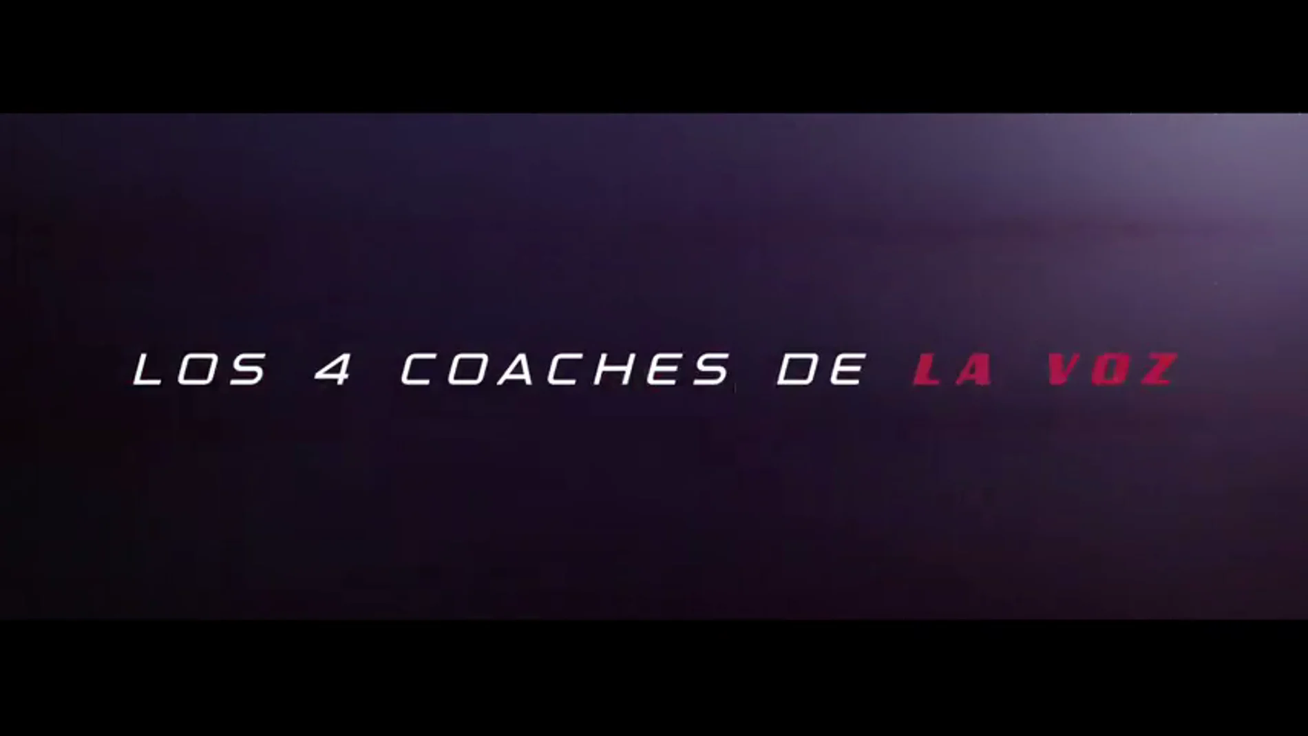 En exclusiva: Los 4 coaches de 'La Voz' como nunca los habías visto, el lunes en Antena 3