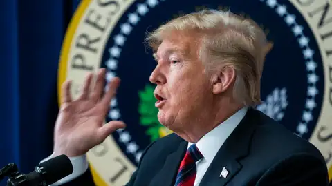 El presidente estadounidense, Donald Trump El presidente estadounidense, Donald Trump