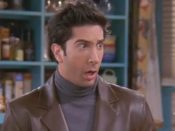David Schwimmer, Ross Geller en 'Friends' David Schwimmer, Ross Geller en 'Friends'