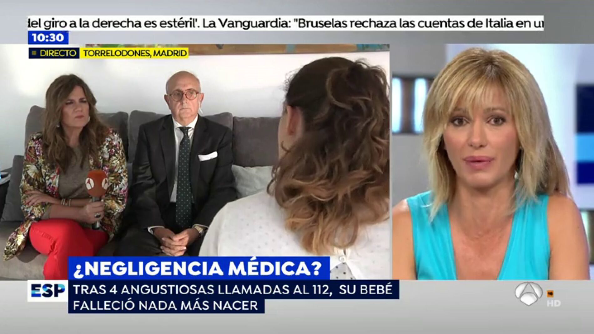 La madre que perdi&oacute; a su beb&eacute; tras una hora esperando la ambulancia: "Hab&iacute;a tanta sangre que pensaron que me iba a desangrar"