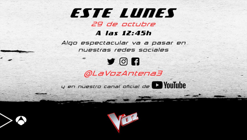 El próximo lunes, algo espectacular va a pasar en 'La Voz'