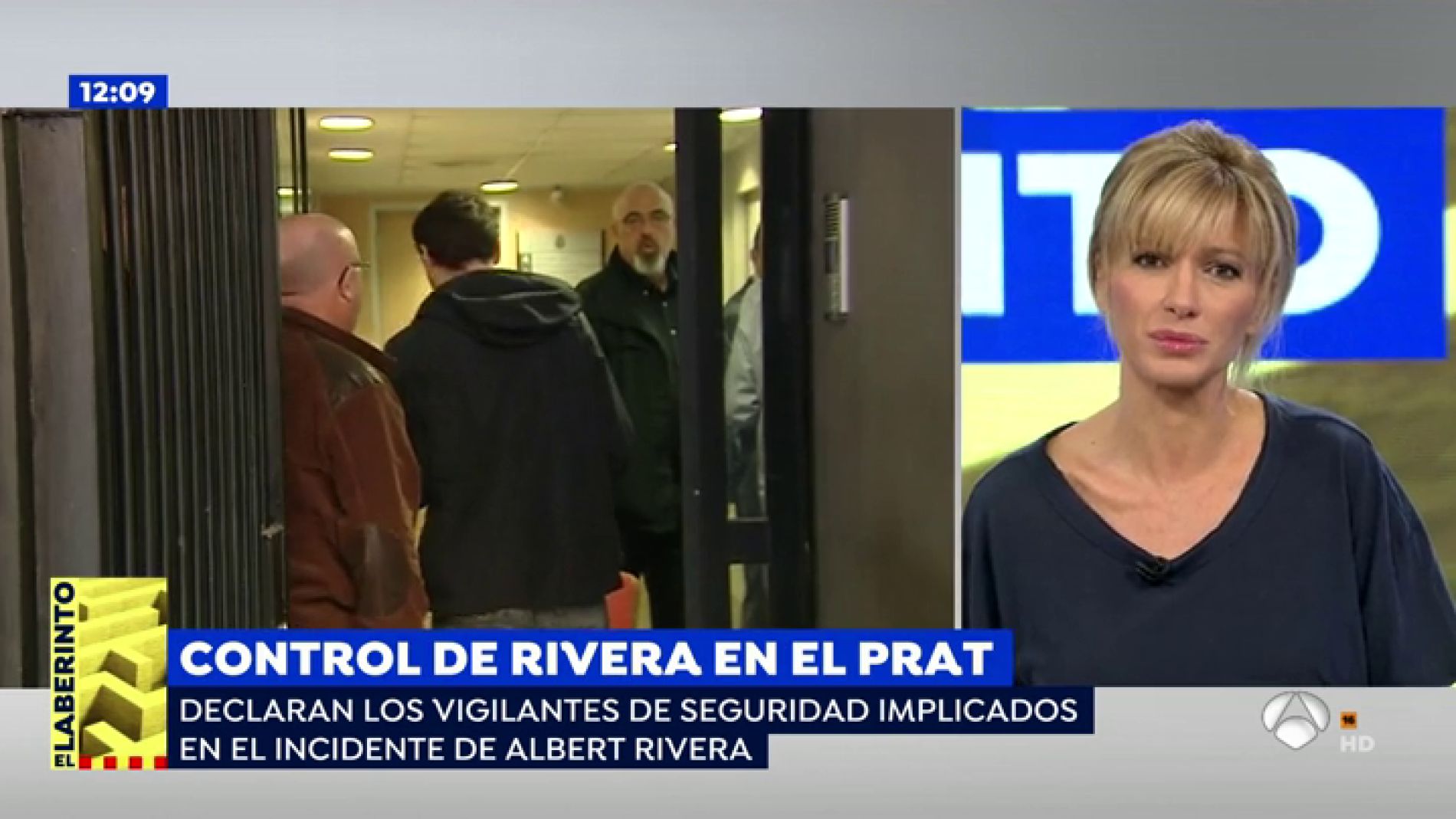 Un vigilante de seguridad explica el incidente de Albert Rivera al negarse a hacer un test de trazas de explosivos