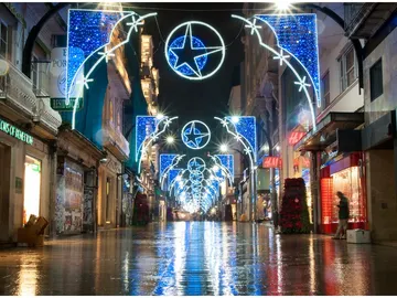Luces de Navidad en Vigo en años anteriores a 2018 Luces de Navidad en Vigo en años anteriores a 2018