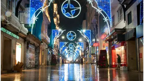 Luces de Navidad en Vigo en años anteriores a 2018 Luces de Navidad en Vigo en años anteriores a 2018