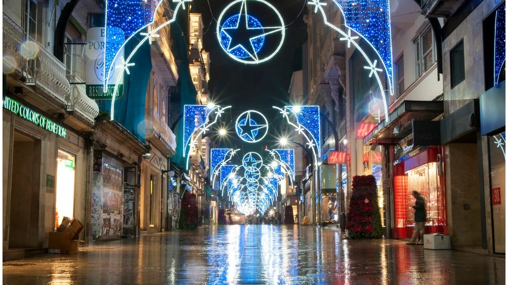 Luces de Navidad en Vigo en años anteriores a 2018 Luces de Navidad en Vigo en años anteriores a 2018