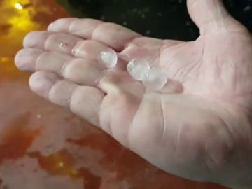 La borrasca se apodera de las Canarias con fuertes tormentas y granizo