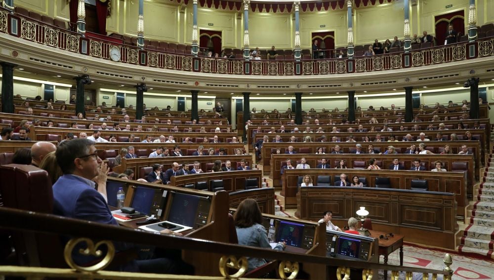 Vista del Pleno del Congreso de los Diputados