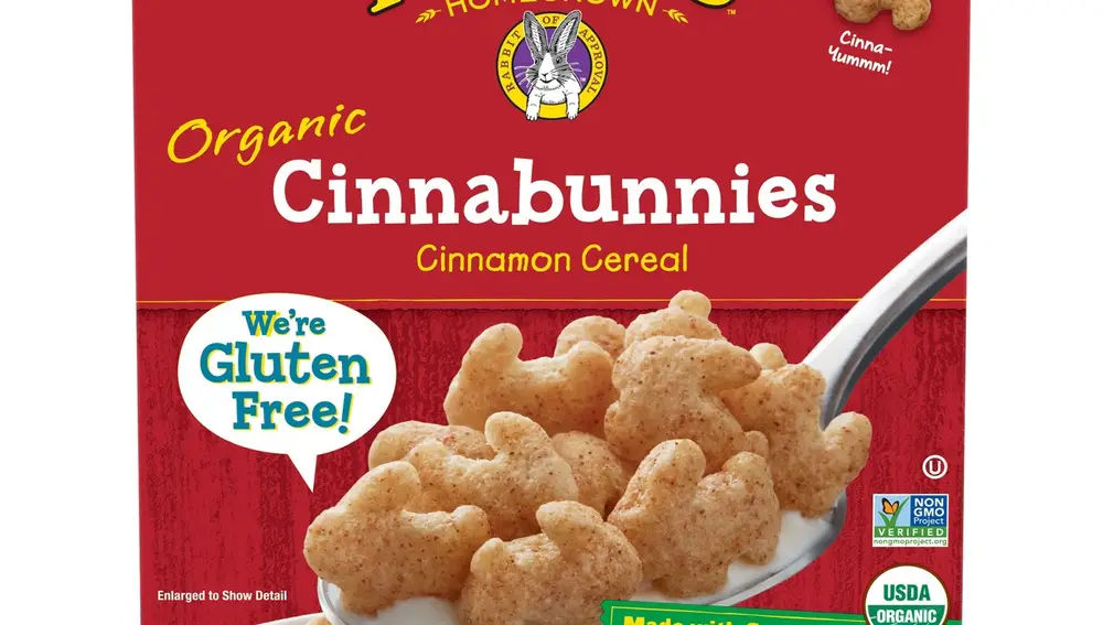 Cinnabunnies, cereales consagrados a la canela.