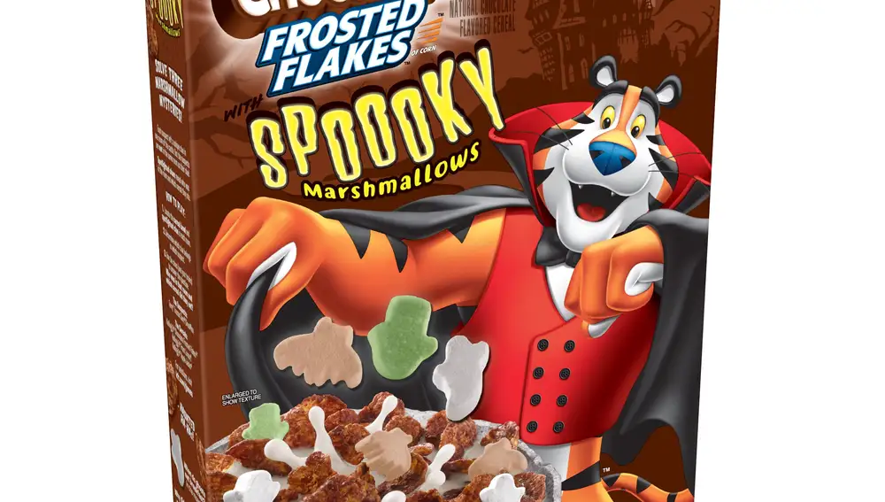 Los cereales de Halloween de Frosties.