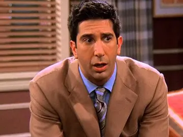 David Schwimmer en 'Friends' David Schwimmer en 'Friends'
