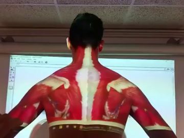 Un profesor da una lección viral de anatomía a sus alumnos de la Universidad de Lleida 