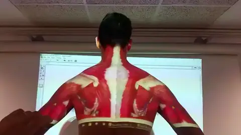 Un profesor da una lección viral de anatomía a sus alumnos de la Universidad de Lleida Un profesor da una lección viral de anatomía a sus alumnos de la Universidad de Lleida