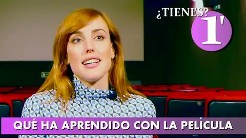 Natalia de Molina nos confiesa en menos de un minuto quién le canta las cuarenta Natalia de Molina nos confiesa en menos de un minuto quién le canta las cuarenta