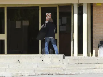 El exvicepresidente del Gobierno Rodrigo Rato a su llegada a la prisión madrileña de Soto del Real El exvicepresidente del Gobierno Rodrigo Rato a su llegada a la prisión madrileña de Soto del Real