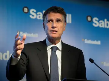 El consejero delegado del Banco Sabadell, Jaume Guardiola El consejero delegado del Banco Sabadell, Jaume Guardiola