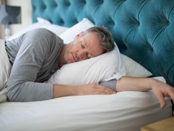 Imagen de una persona durmiendo