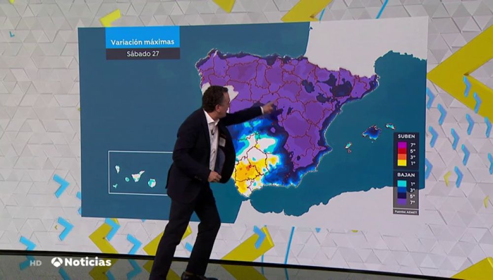 Temporal para el fin de semana del 28 de octubre