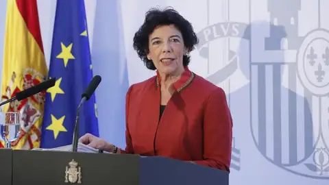 La portavoz del Gobierno, Isabel Celaá La portavoz del Gobierno, Isabel Celaá, tras el Consejo de Ministros