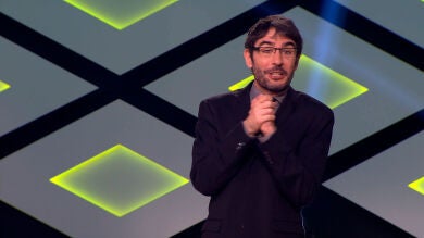 Juanra Bonet, entusiasmado en la pregunta de desempate de la bomba estratégica de '¡Boom!'