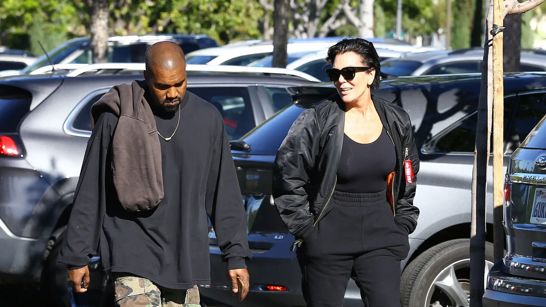 Kanye West y Kris Jenner