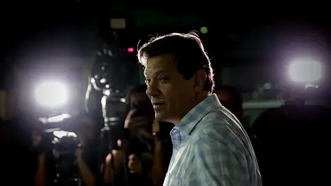 El candidato progresista Fernando Haddad candidato progresista Fernando Haddad