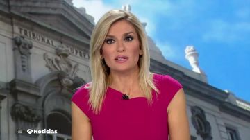 Sandra Golpe dirige y presenta Antena 3 Noticias 1