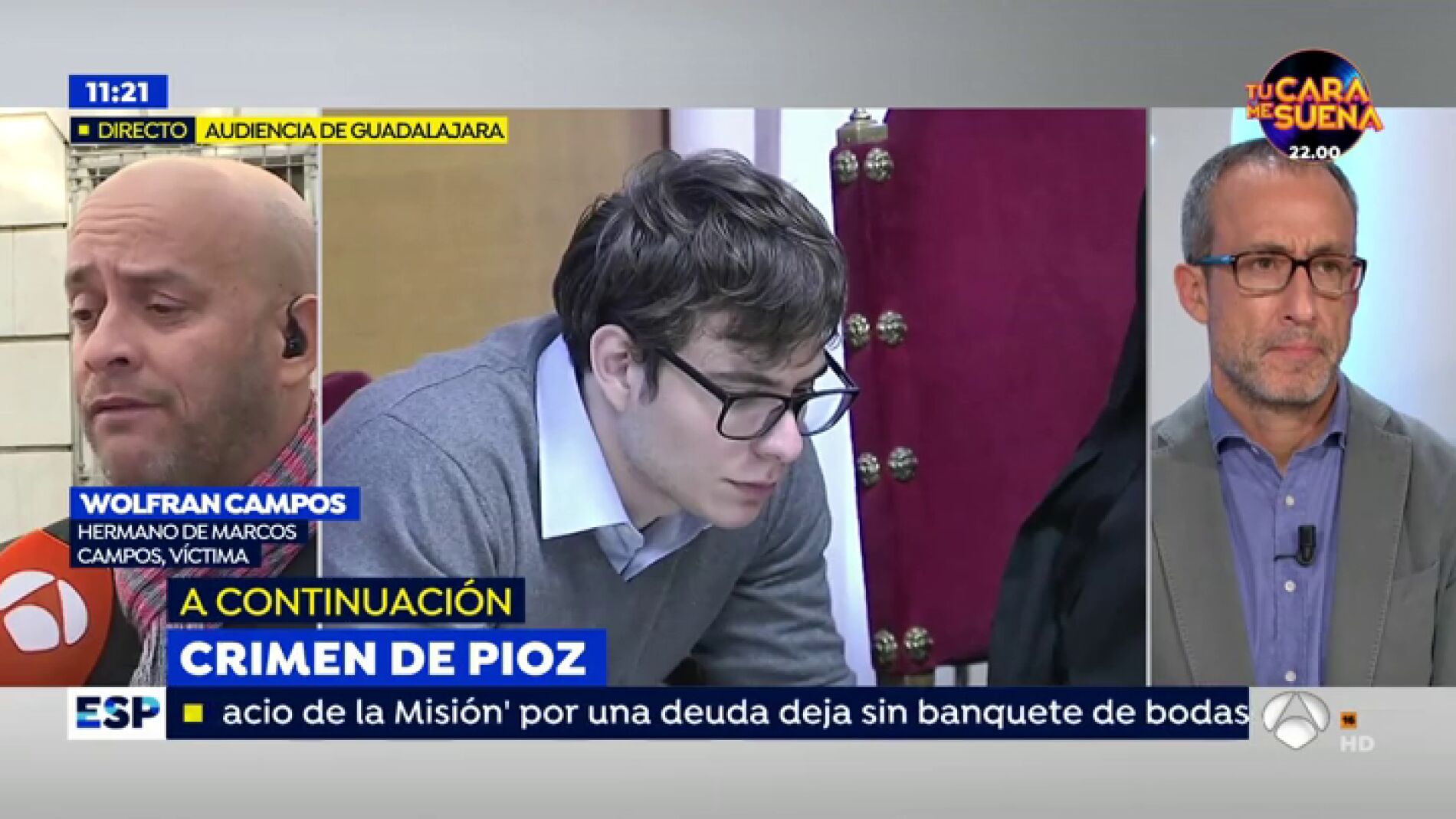 Walfran Campos, t&iacute;o del asesino confeso de Pioz.
