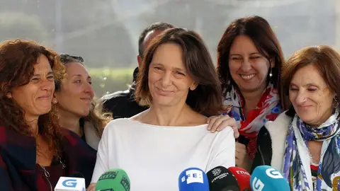 Carolina Bescansa ante los medios Carolina Bescansa ante los medios