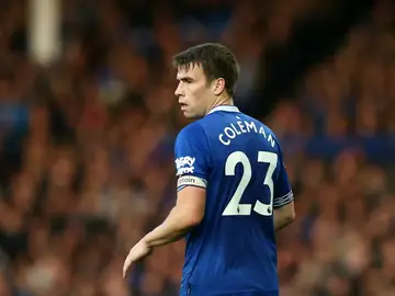 Coleman, con el Everton Coleman, con el Everton